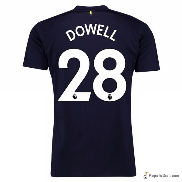 Camiseta Everton Replica Tercera Ropa Dowell 2017/18